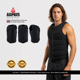 ALLMUS All Black Impact Vest - 4