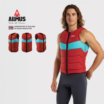 ALLMUS Miami Red Impact Vest - 3