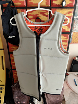 Jetpilot Reverse Vest GRAY/ORANGE- XL - 3