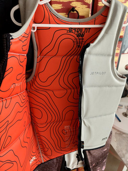 Jetpilot Reverse Vest GRAY/ORANGE- XL - 4