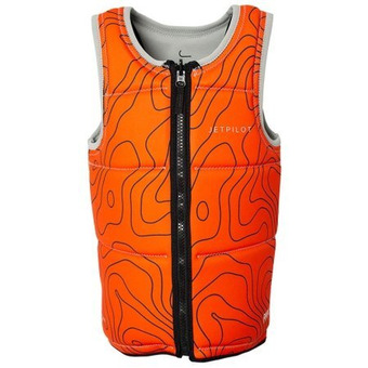 Jetpilot Reverse Vest GRAY/ORANGE- XL